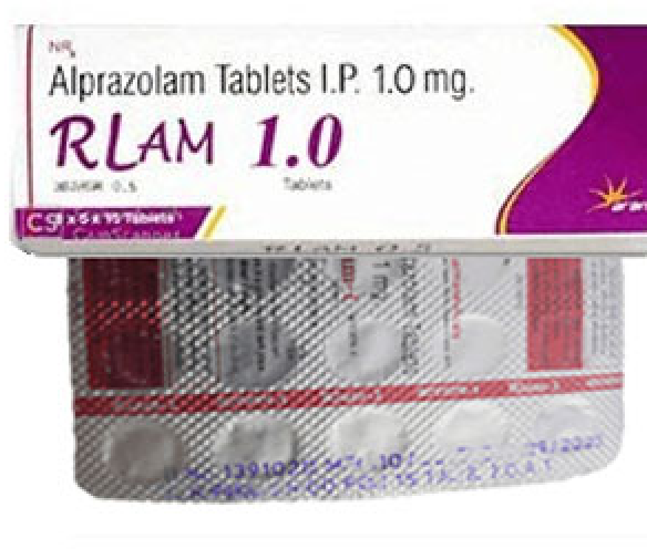 Rlam 1mg Alprazolam tablets